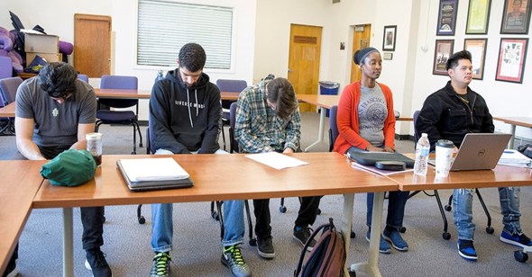 Fig 1 Slouch collapse position