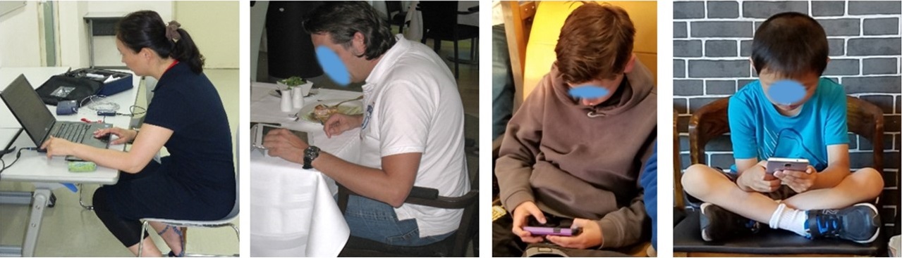 Fig 3 head down computer cellphone